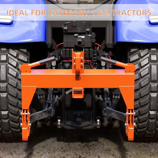 3-Point Quick Hitch Adapter 3000 lbs | Cat 1 & 2