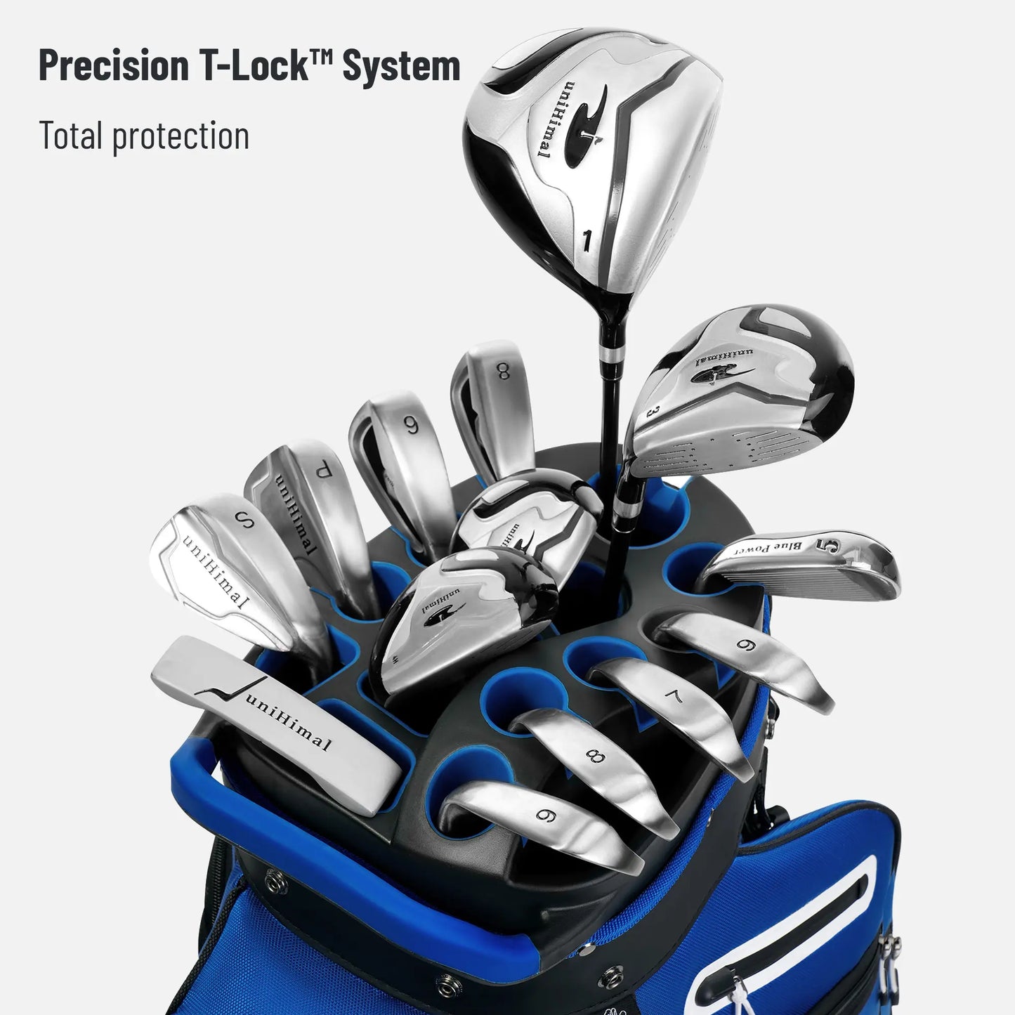 Golf Cart Bag 14-Way with Rain Cover