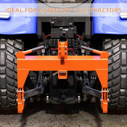 3-Point Quick Hitch Adapter 3000 lbs | Cat 1 & 2
