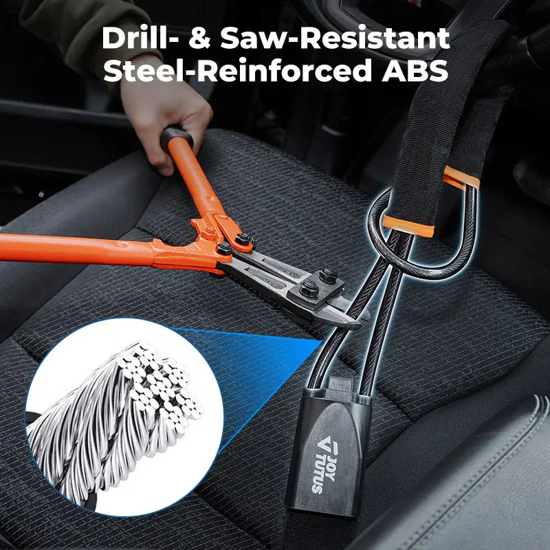 Steering Wheel Lock with Seatbelt Anti-Theft
