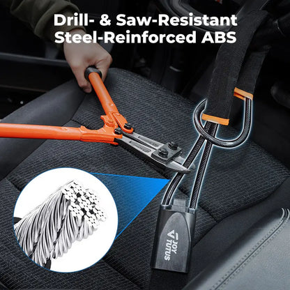 Steering Wheel Lock with Seatbelt Anti-Theft