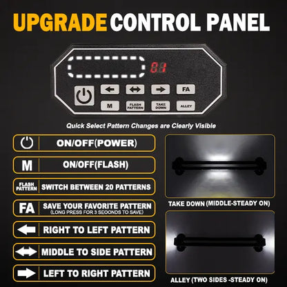 42-Inch LED Work Light Bar