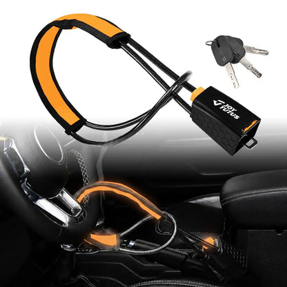 Steering Wheel Lock with Seatbelt Anti-Theft