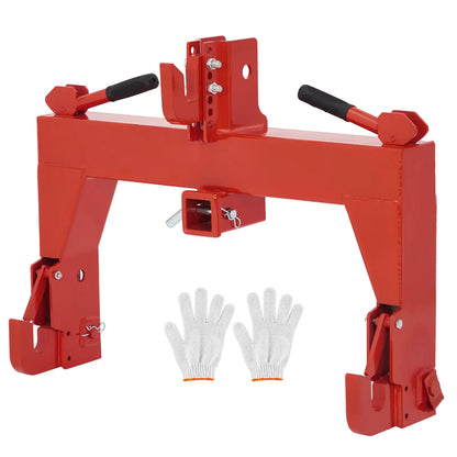 3-Point Quick Hitch Adapter 3000 lbs | Cat 1 & 2
