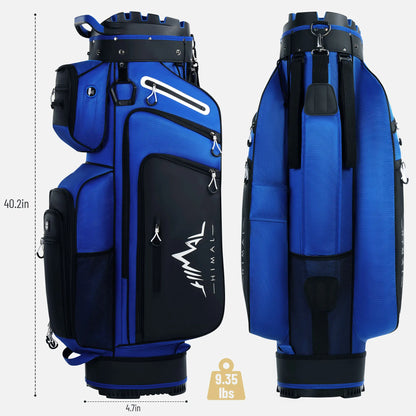 Golf Cart Bag 14-Way with Rain Cover